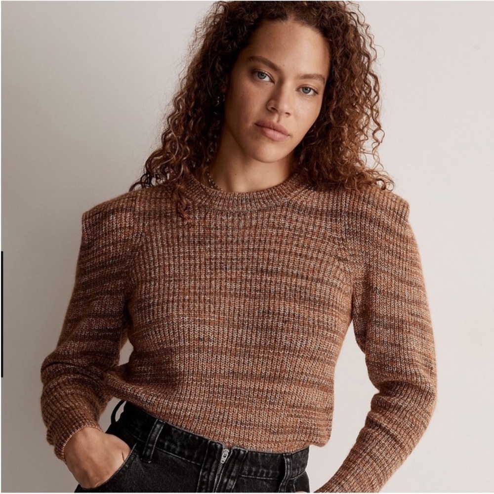 NWT Madewell space-dyed pre it’s pullover❤️❤️❤️❤️